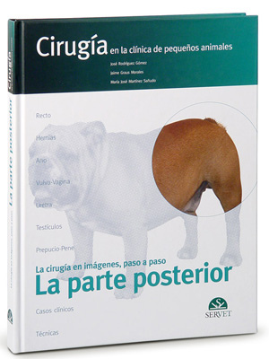 Cirugía en la clinica de pequeños animales La parte posterior - Rodríguez, Martinez,Graus 