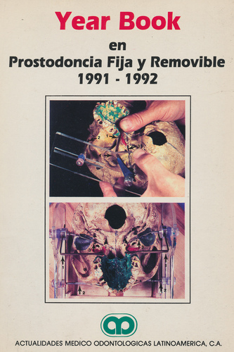 Year Book en Prostodoncia Fija y Removible 1991-1992 - Varios autores