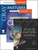 PACK GRAY ANATOMIA PARA ESTUDIANTES + EMBRIOLOGIA CLINICA 10ED + NETTER ATLAS DE ANATOMIA HUMANA