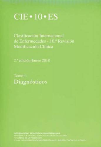CLASIFICACION INTERNACIONAL DE ENFERMEDADES 2 VOL. - 10 REVISION