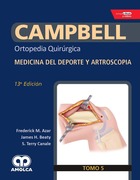 CAMPBELL Ortopedia Quirúrgica. Tomo 5 13ed Medicina del Deporte y Artroscopia + E-Book y Videos - Azar / Beaty / Canale