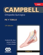 CAMPBELL Ortopedia Quirúrgica Tomo 9 13ed  Pie y Tobillo + E-Book - Azar / Beaty / Canale