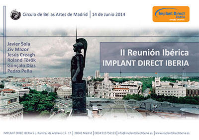 II Reunión Ibérica IMPLANT DIRECT IBERIA Madrid 2014