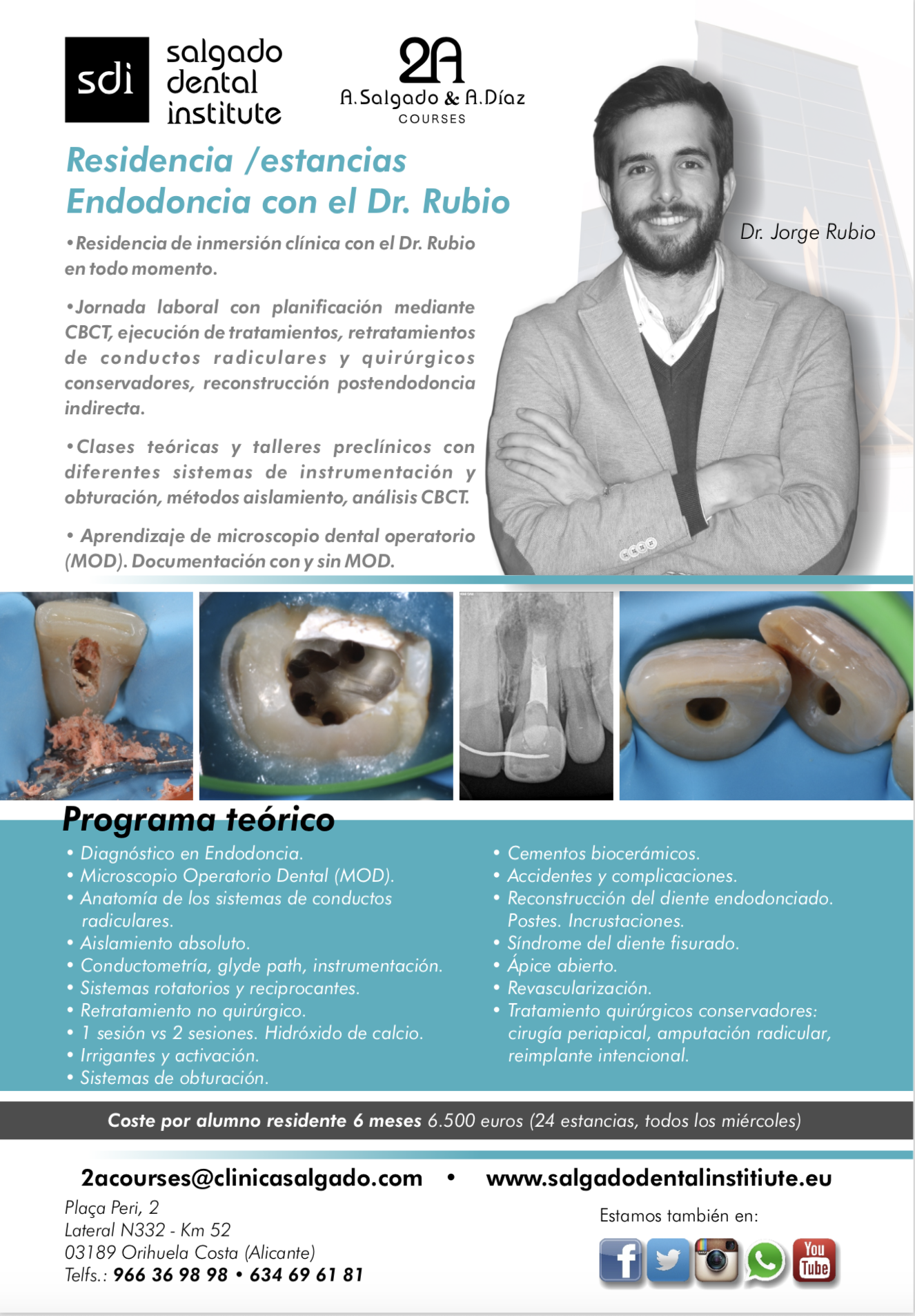 Residencia / Estancias Endodoncia con el Dr. Rubio - SDI Salgado Dental Institute